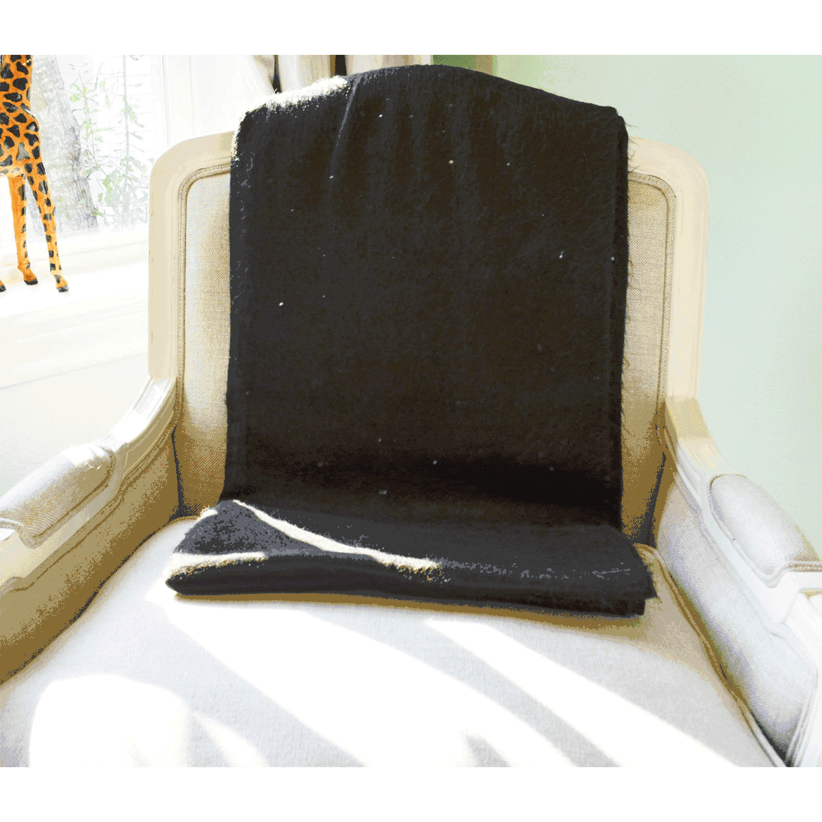 Oliver B Alpaca Throw in Bean - OBA0202