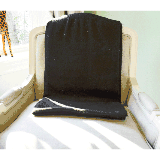 Oliver B Alpaca Throw in Bean - OBA0202