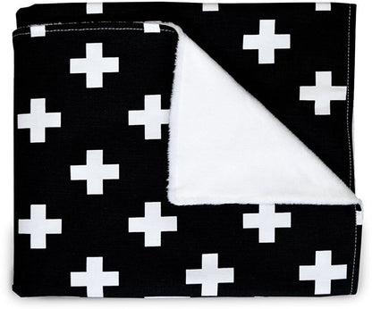 Olli + Lime Blanket - Black Cross - BLBLLC15