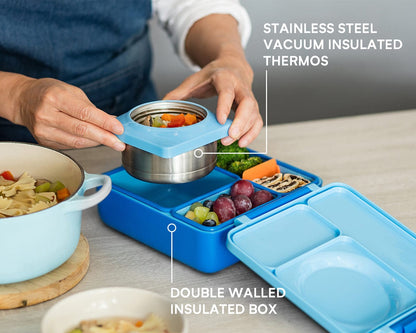 Omie Life OmieBox Bento Box - Blue Sky - V2-66FC05