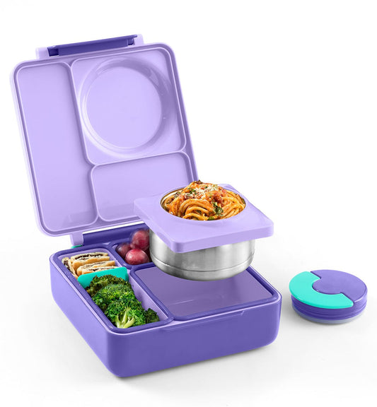 Omie Life OmieBox Bento Box - Purple Plum - V2-66FC08