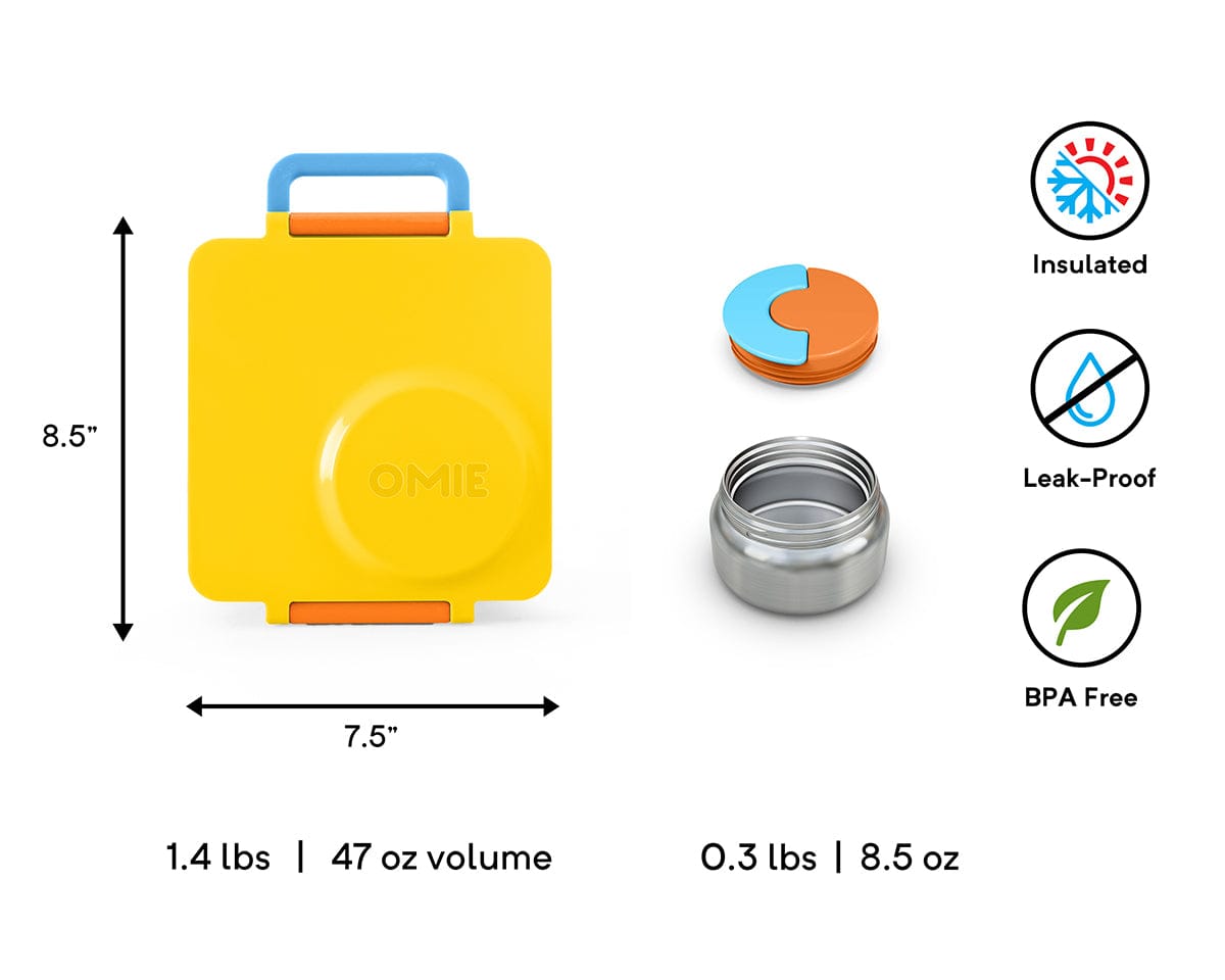 Omie Life OmieBox Bento Box - Sunshine - V2-66FC09