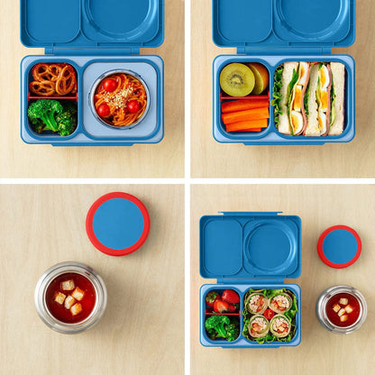 Omie Life OmieBox UP Insulated Bento Box (9+ years) - Cosmic Blue - OMUP045789-BLUE