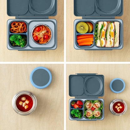Omie Life OmieBox UP Insulated Bento Box (9+ years) - Graphite - OMUP045789-GRAPHITE