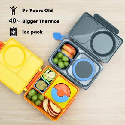 Omie Life OmieBox UP Insulated Bento Box (9+ years) - Graphite - OMUP045789-GRAPHITE