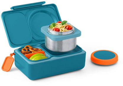 Omie Life OmieBox UP Insulated Bento Box (9+ years) - Teal Green - OMUP045789-GREEN