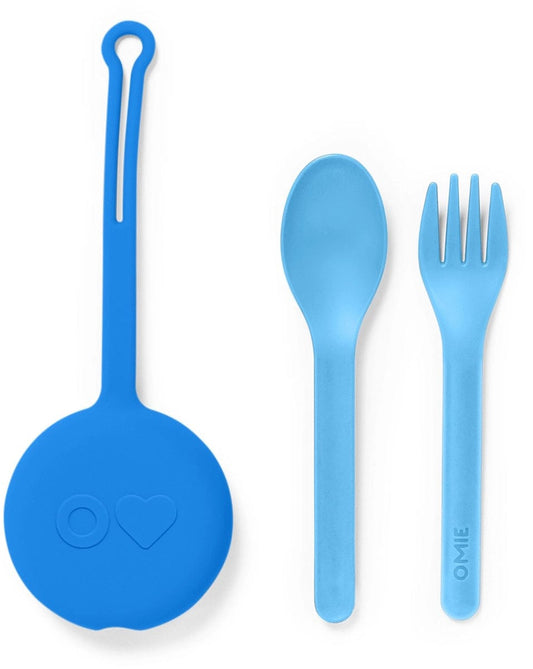 Omie Life OmiePod & Utensils - Capri Blue - POD-BLUE