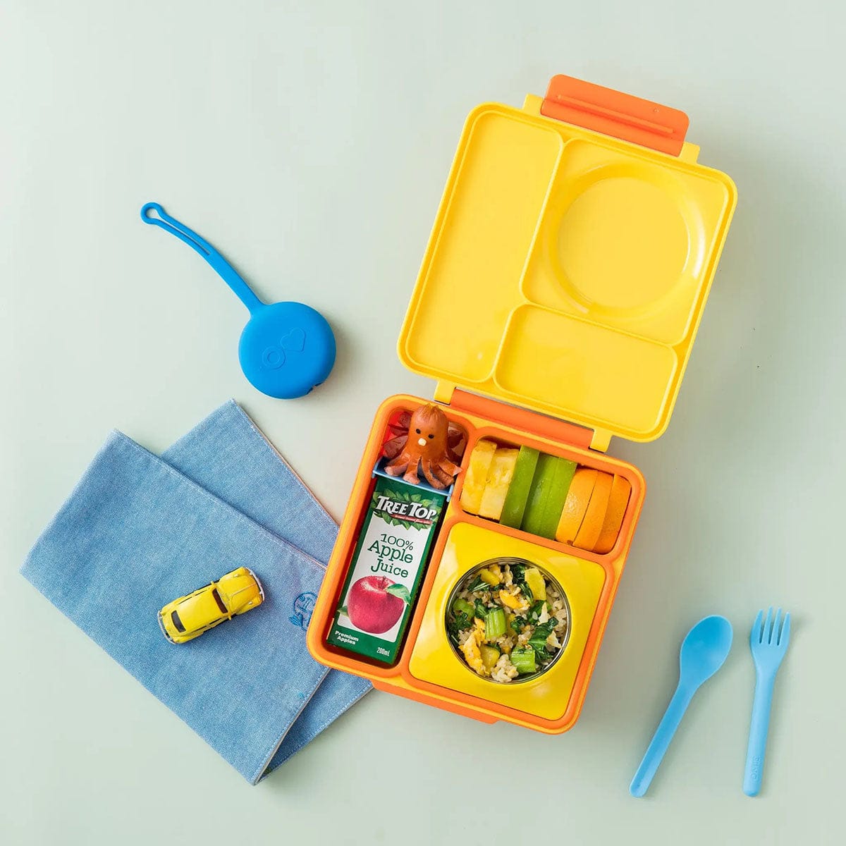 Omie Life OmiePod & Utensils - Sunrise - POD-SUNRISE