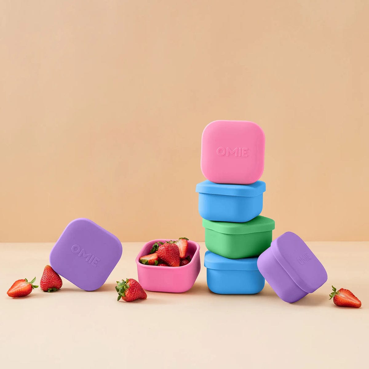 Omie Life OmieSnack Container - Blue - SNACK02