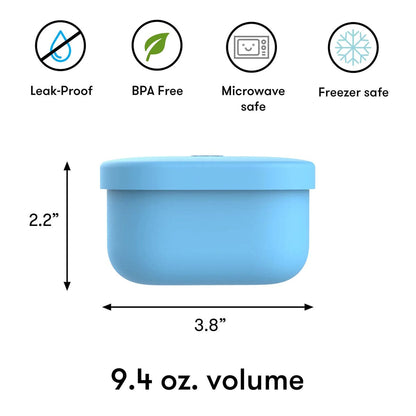 Omie Life OmieSnack Container - Blue - SNACK02