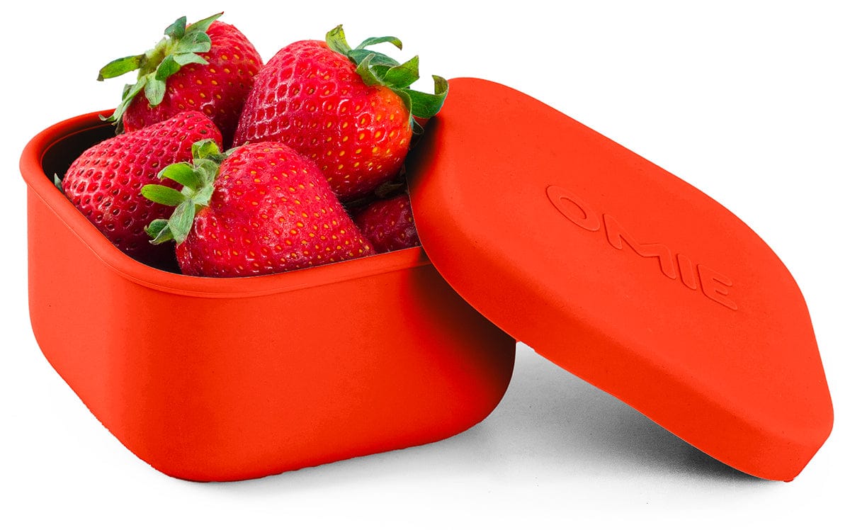 Omie Life OmieSnack Container - Red - SNACK07