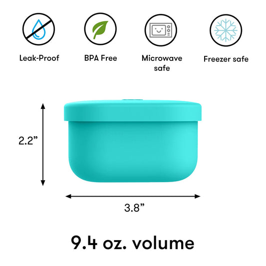 Omie Life OmieSnack Container - Teal - SNACK05