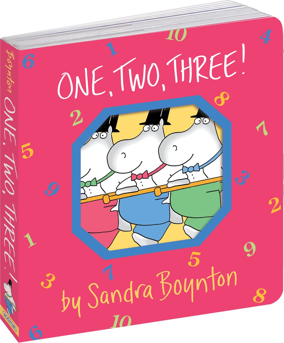 One, Two, Three! by Sandra Boynton - 9.78156E+12