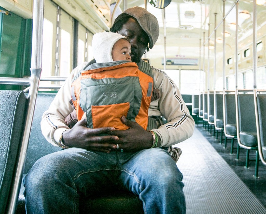 Onya Baby Outback Baby Carrier - Orchid/Slate Grey - OB-3315