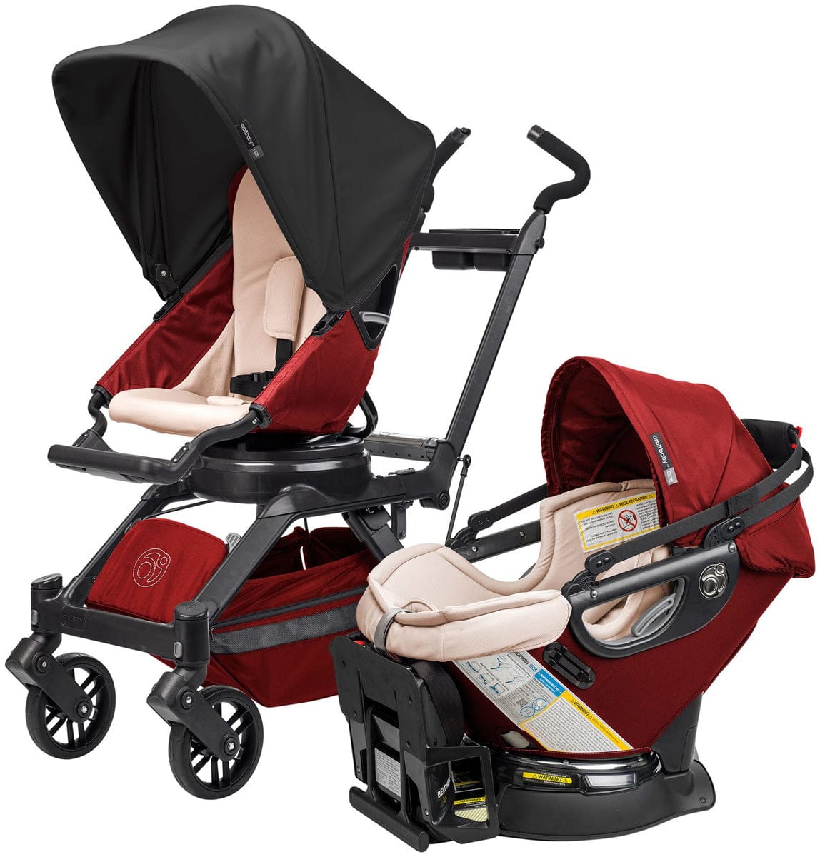 Orbit Baby G3 Essentials Kit - Ruby/Black - ORBESSKITRBYBLK