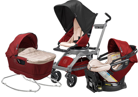 Orbit Baby G3 Newborn Package - Ruby/Grey - ORBNEWBRNRBYGRY