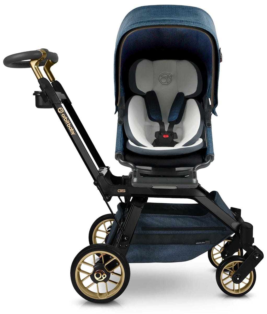 Orbit Baby G5 Stroller - Black Luxe/Melange Navy - ORB146-B