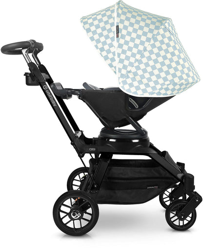 Orbit Baby G5 Stroller Canopy - Checkered Surf Spray - P735SC