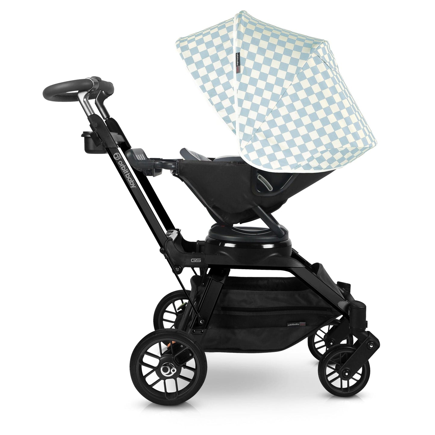 Orbit Baby G5 Stroller Canopy in Checkered Surf Spray - P735SC