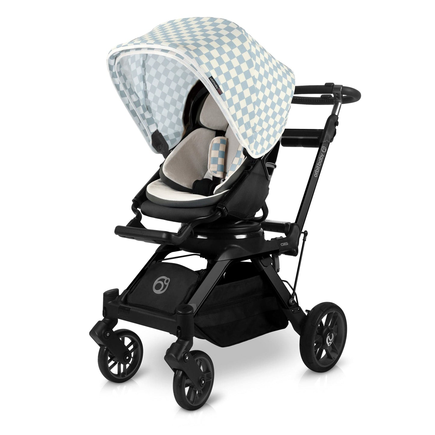 Orbit Baby G5 Stroller Canopy in Checkered Surf Spray - P735SC