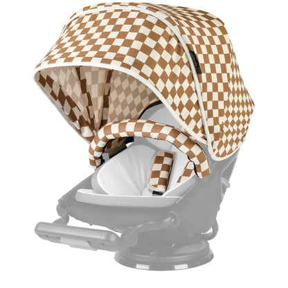 Orbit Baby G5 Stroller Canopy in Chestnut Check - P735CC