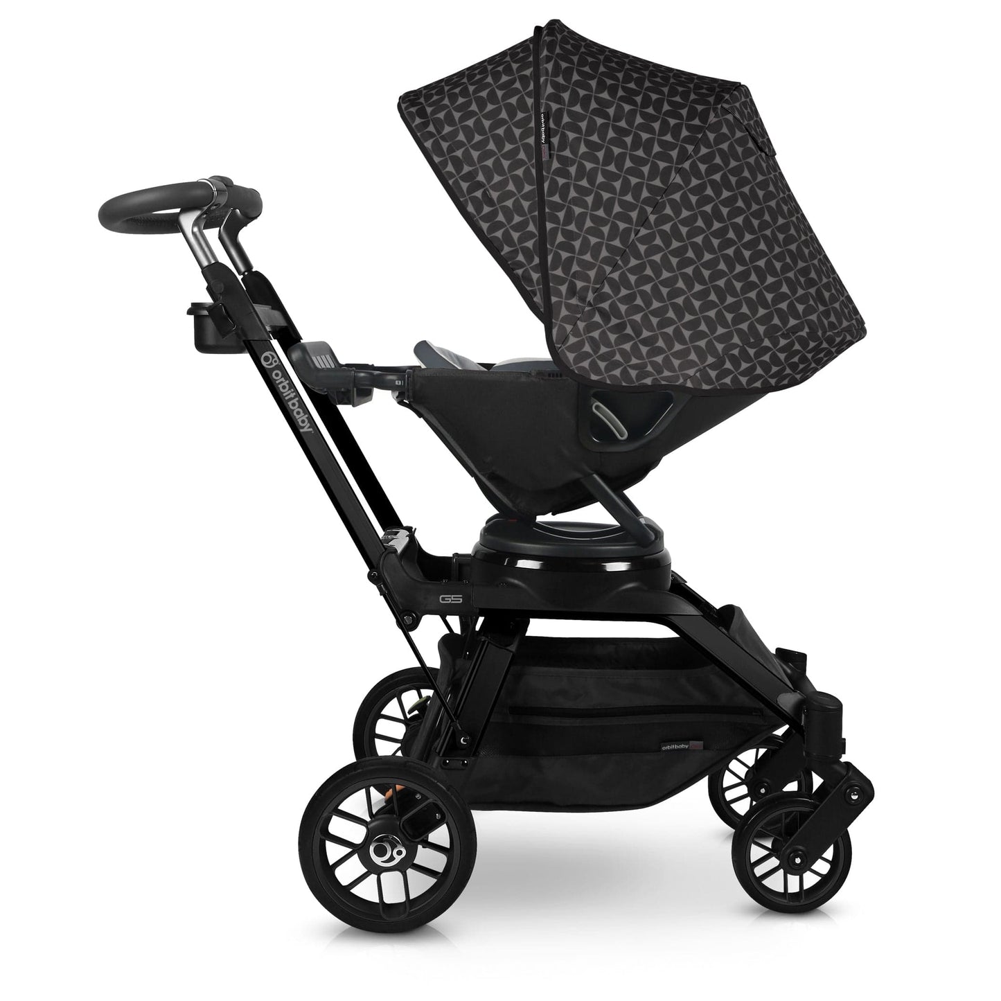 Orbit Baby G5 Stroller Canopy in Mosaic Black - P735BM