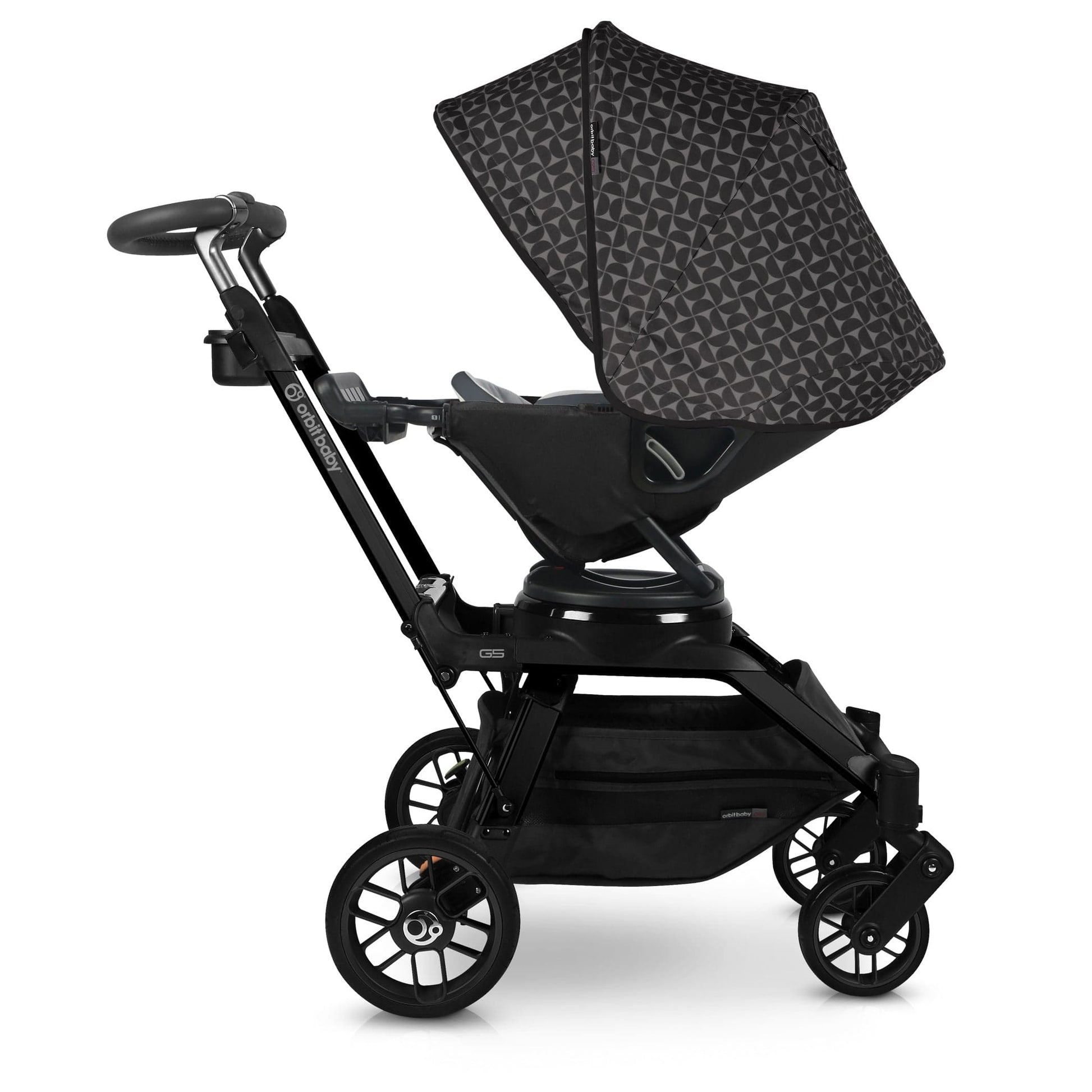 Orbit Baby G5 Stroller Canopy in Mosaic Black - P735BM