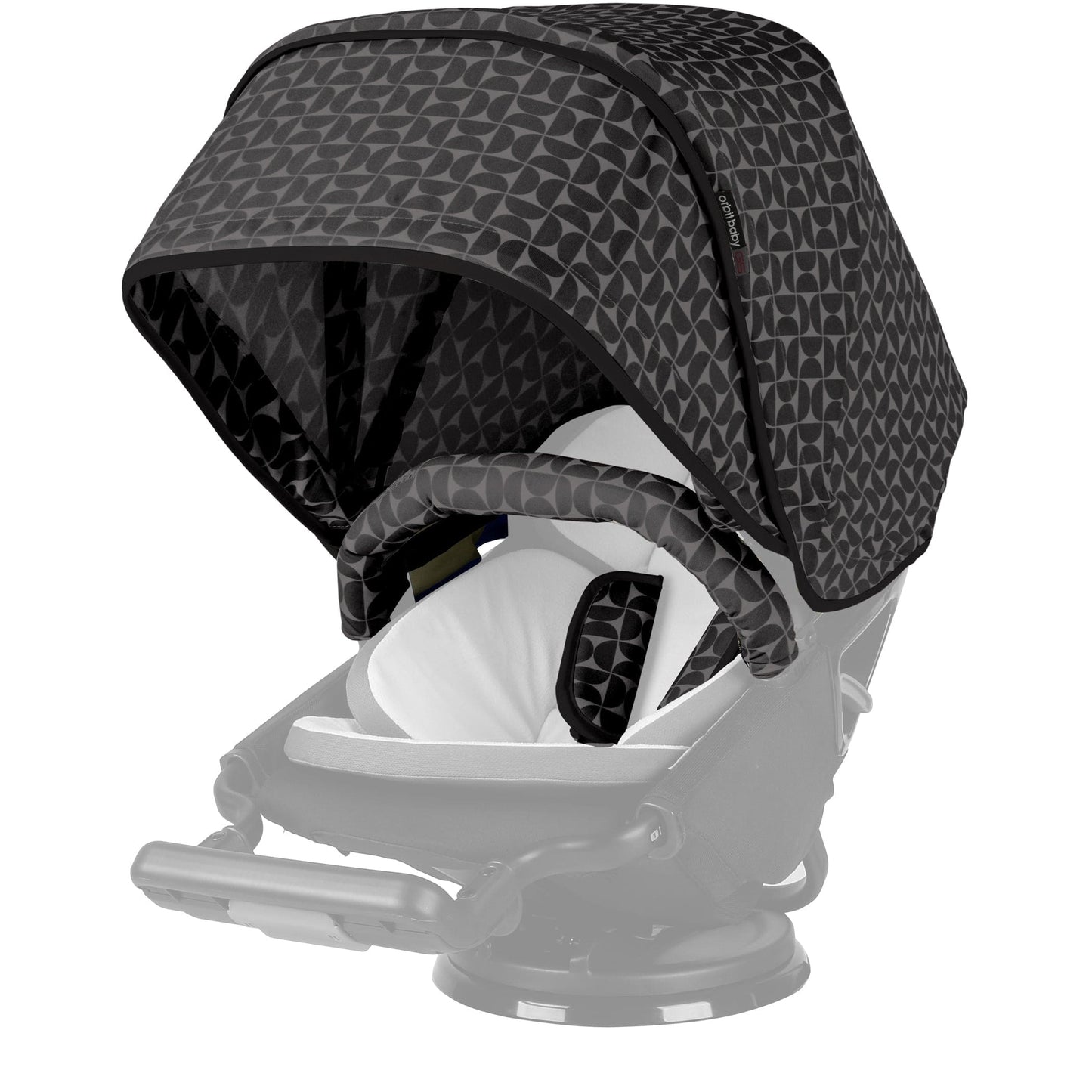 Orbit Baby G5 Stroller Canopy in Mosaic Black - P735BM