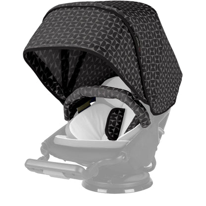 Orbit Baby G5 Stroller Canopy in Mosaic Black - P735BM