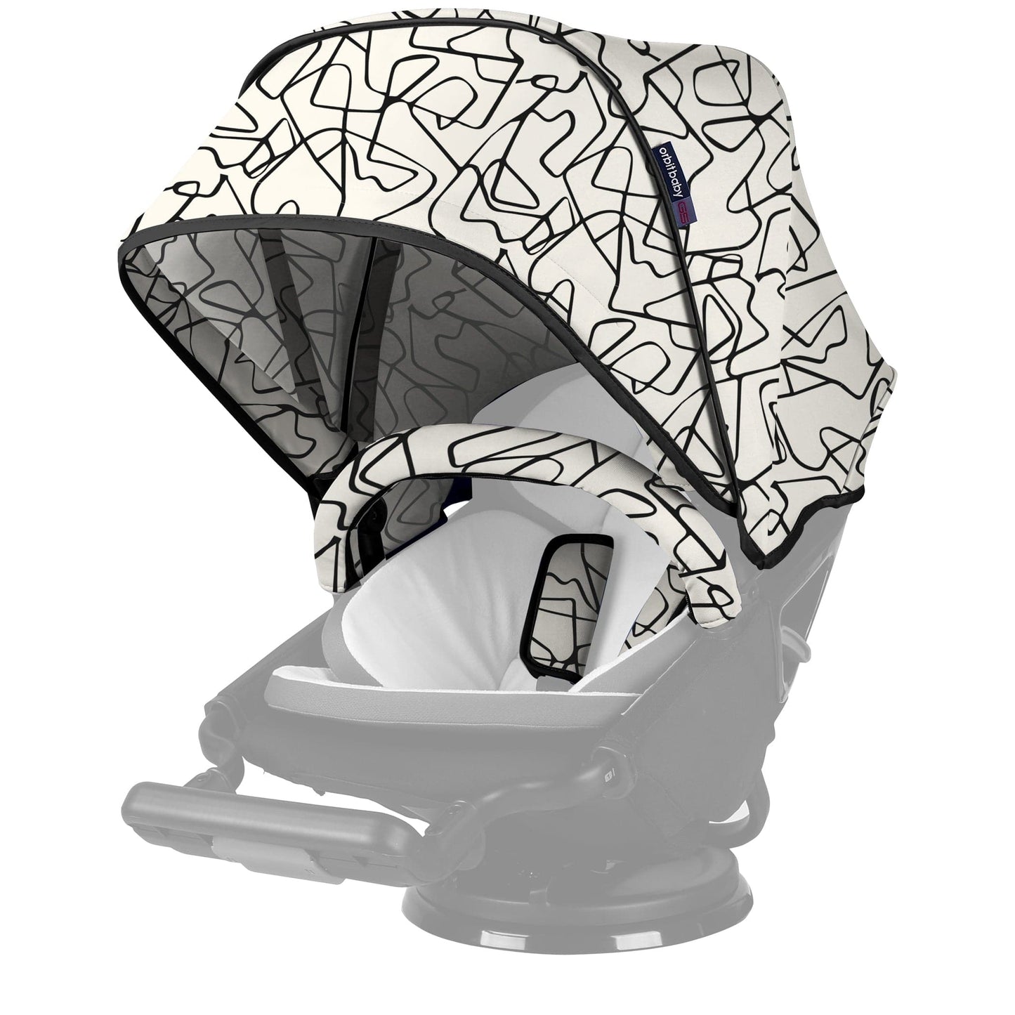 Orbit Baby G5 Stroller Canopy in Squiggle - P735SG
