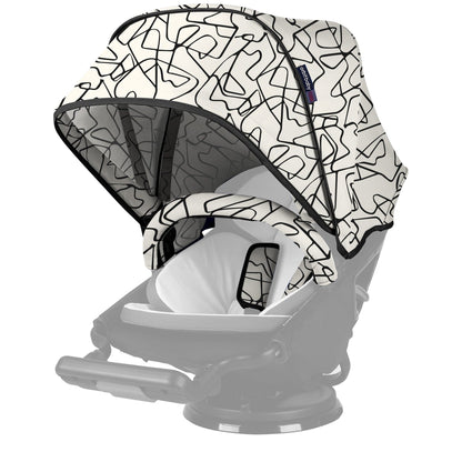 Orbit Baby G5 Stroller Canopy in Squiggle - P735SG