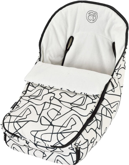 Orbit Baby G5 Stroller Footmuff - Squiggle - E705SG