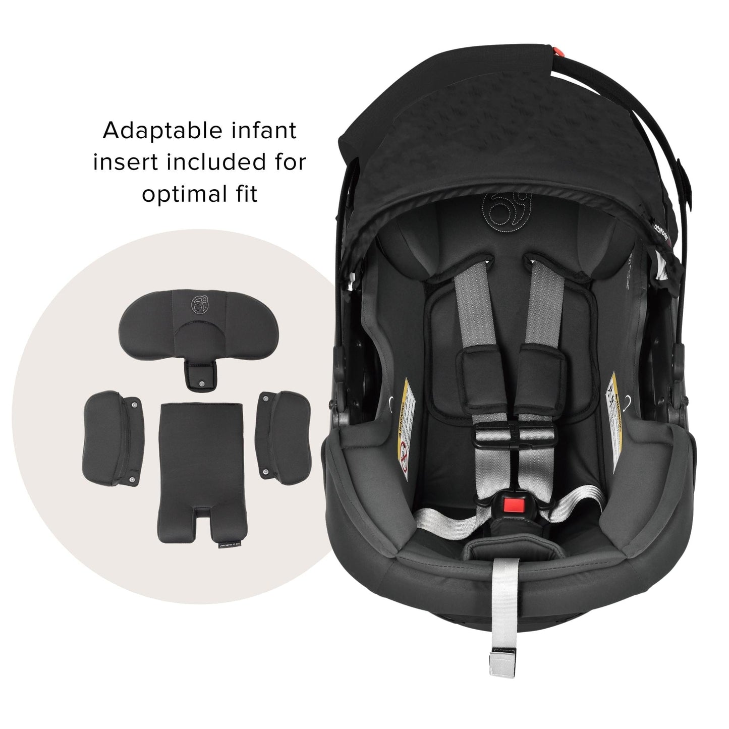 Orbit Baby M+ Stroll, Lounge, & Ride Travel System -