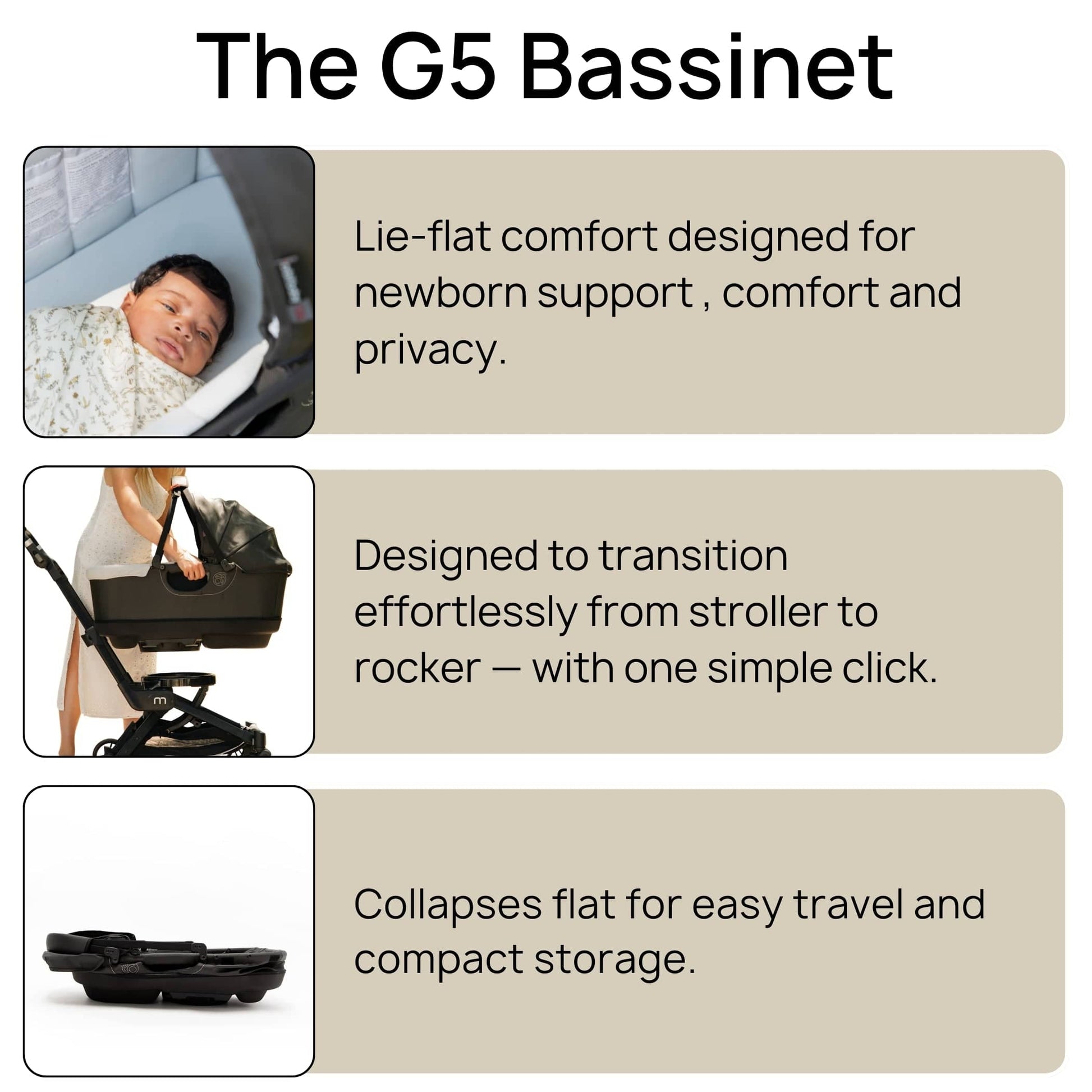 Orbit Baby M+ Stroll & Lounge Travel System -
