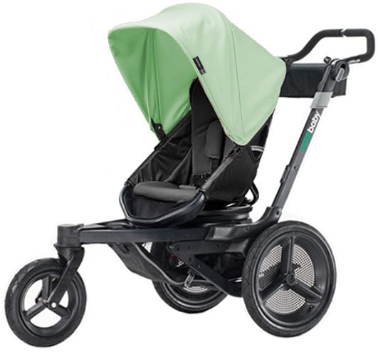 Orbit Baby O2 Stroller - Black / Mint - ORBO2ST-BLMNT
