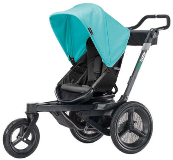 Orbit Baby O2 Stroller - Black / Teal - ORBO2ST-BLTEL