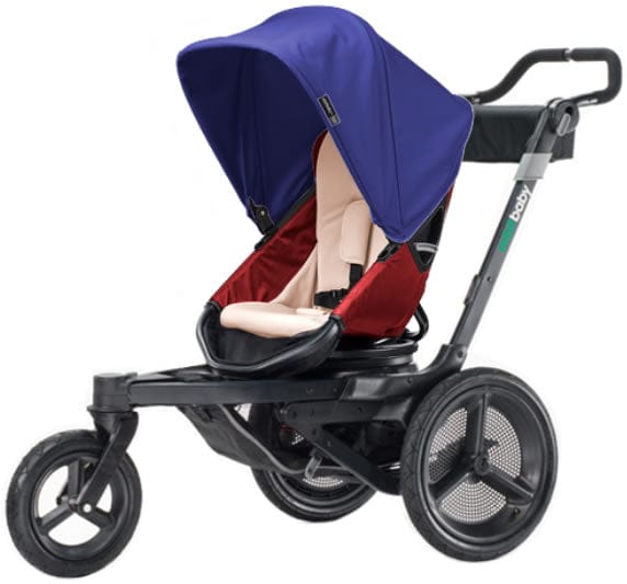 Orbit Baby O2 Stroller - Ruby / Blueberry - ORBO2ST-RBBLB