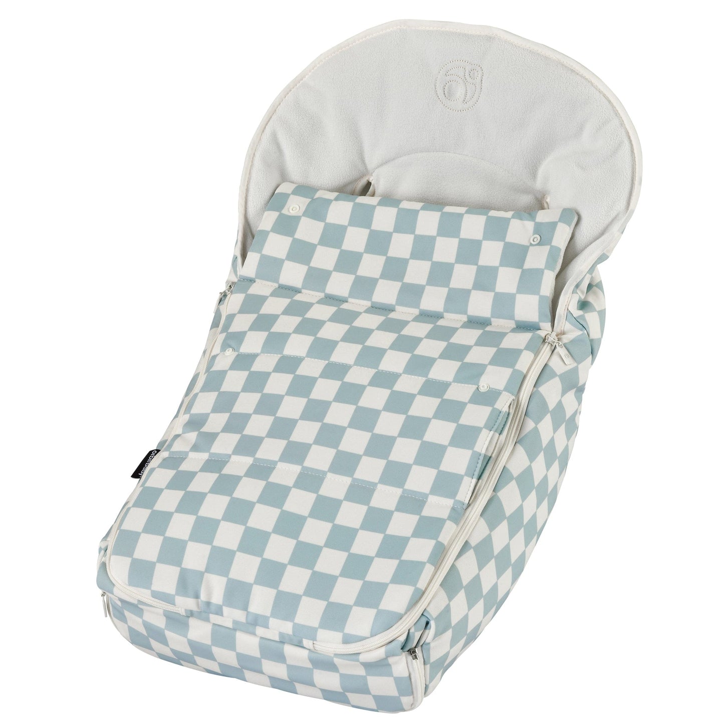 Orbit Baby Stroller Footmuff in Checkered Surf Spray - E705SC