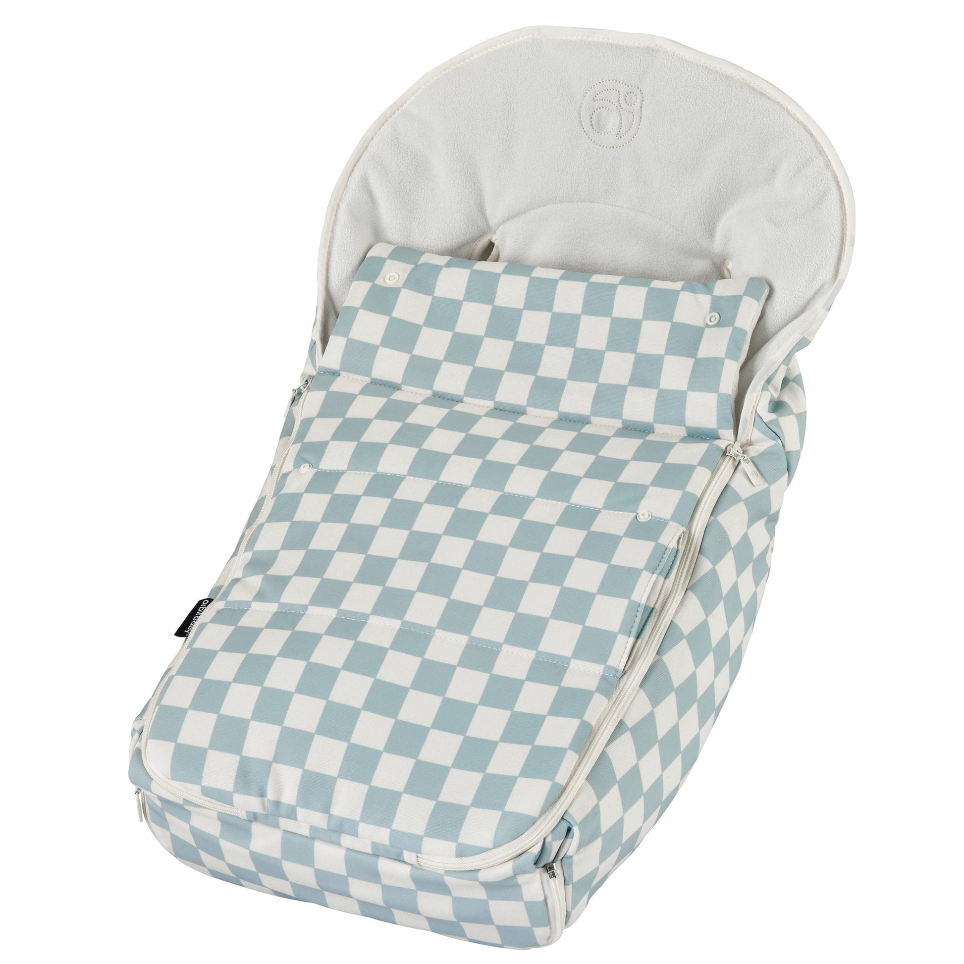 Orbit Baby Stroller Footmuff in Checkered Surf Spray - E705SC