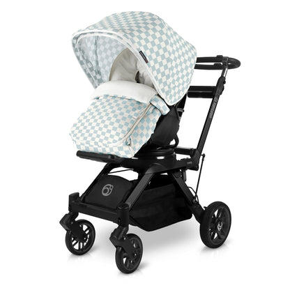 Orbit Baby Stroller Footmuff in Checkered Surf Spray - E705SC