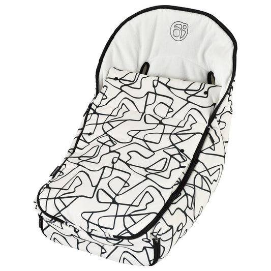 Orbit Baby Stroller Footmuff in Squiggle - E705SG