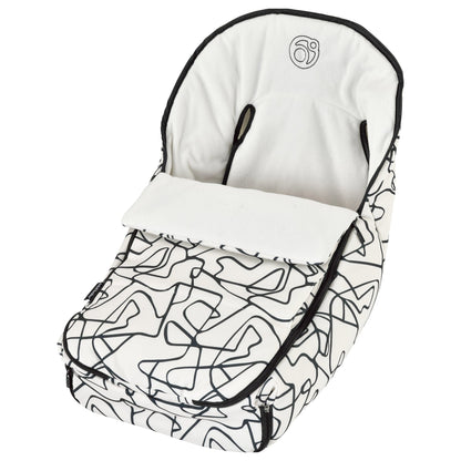 Orbit Baby Stroller Footmuff in Squiggle - E705SG