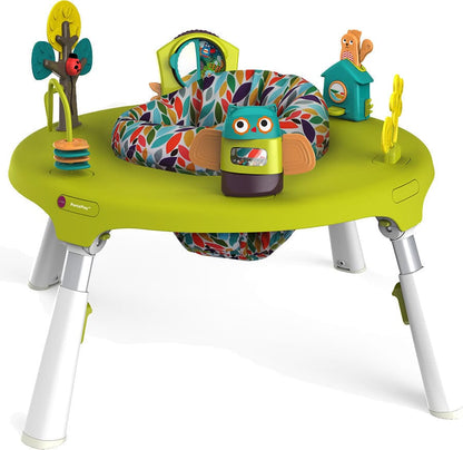 Oribel PortaPlay 4-in-1 Foldable Activity Center - Turn, Bounce, Play, Transform - Forest Friends - CY303-90001