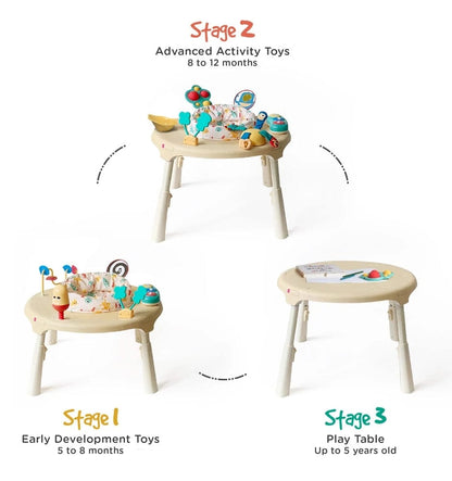 Oribel Portaplay 4-in-1 Grow With Me Activity Center & Stools - Monsterland - CY303-90019-INT