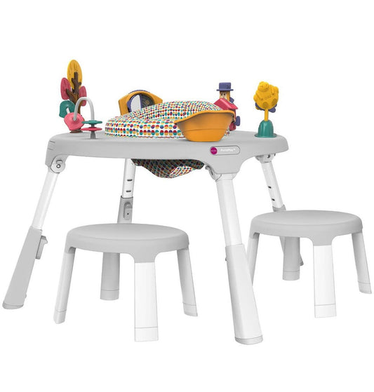 Oribel Portaplay 4-in-1 Grow With Me Activity Center & Stools - Wonderland Adventures - CY303-90008US-R