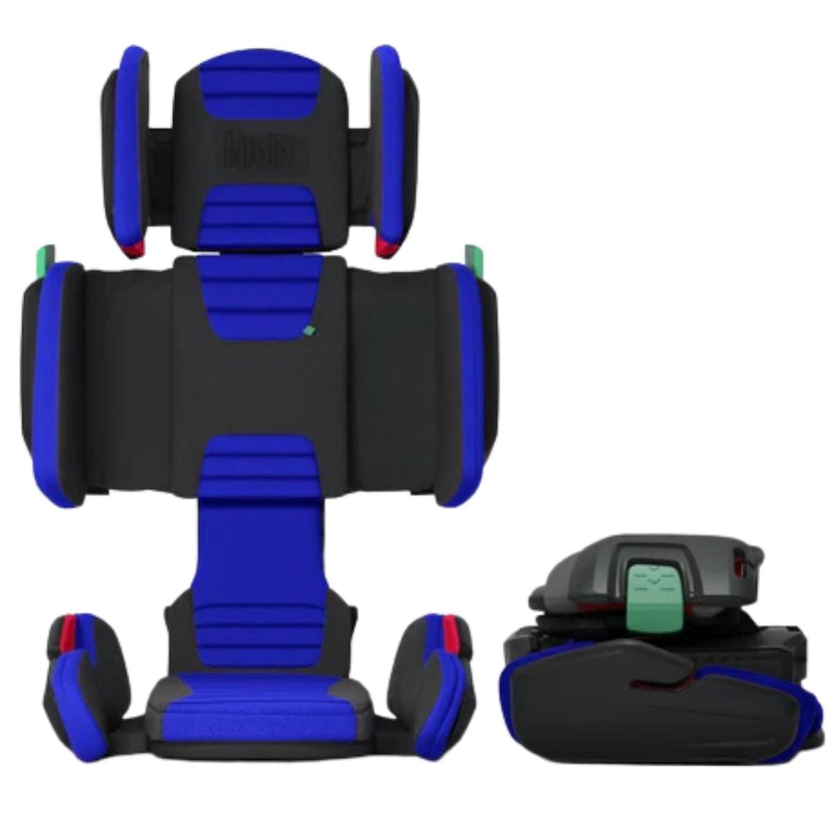 Mifold HiFold Fit-and-Fold Highback Booster Seat - Ocean Blue