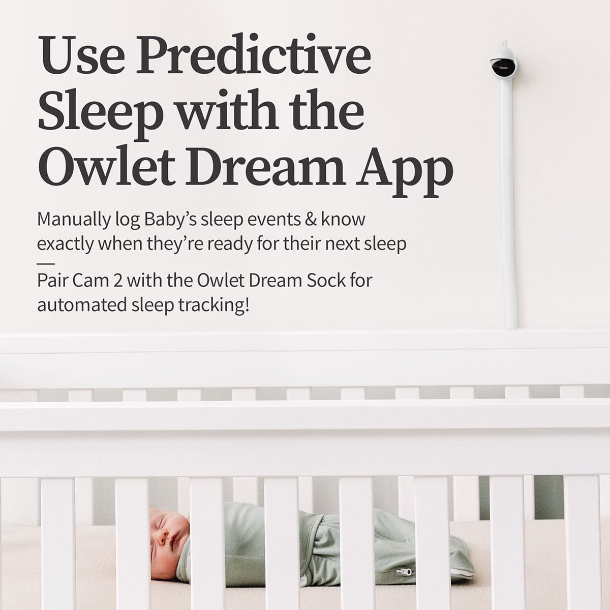 Owlet Cam 2 Smart HD Video Baby Monitor - Bedtime Blue - BC04N67BBJ