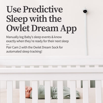 Owlet Cam 2 Smart HD Video Baby Monitor - Bedtime Blue - BC04N67BBJ