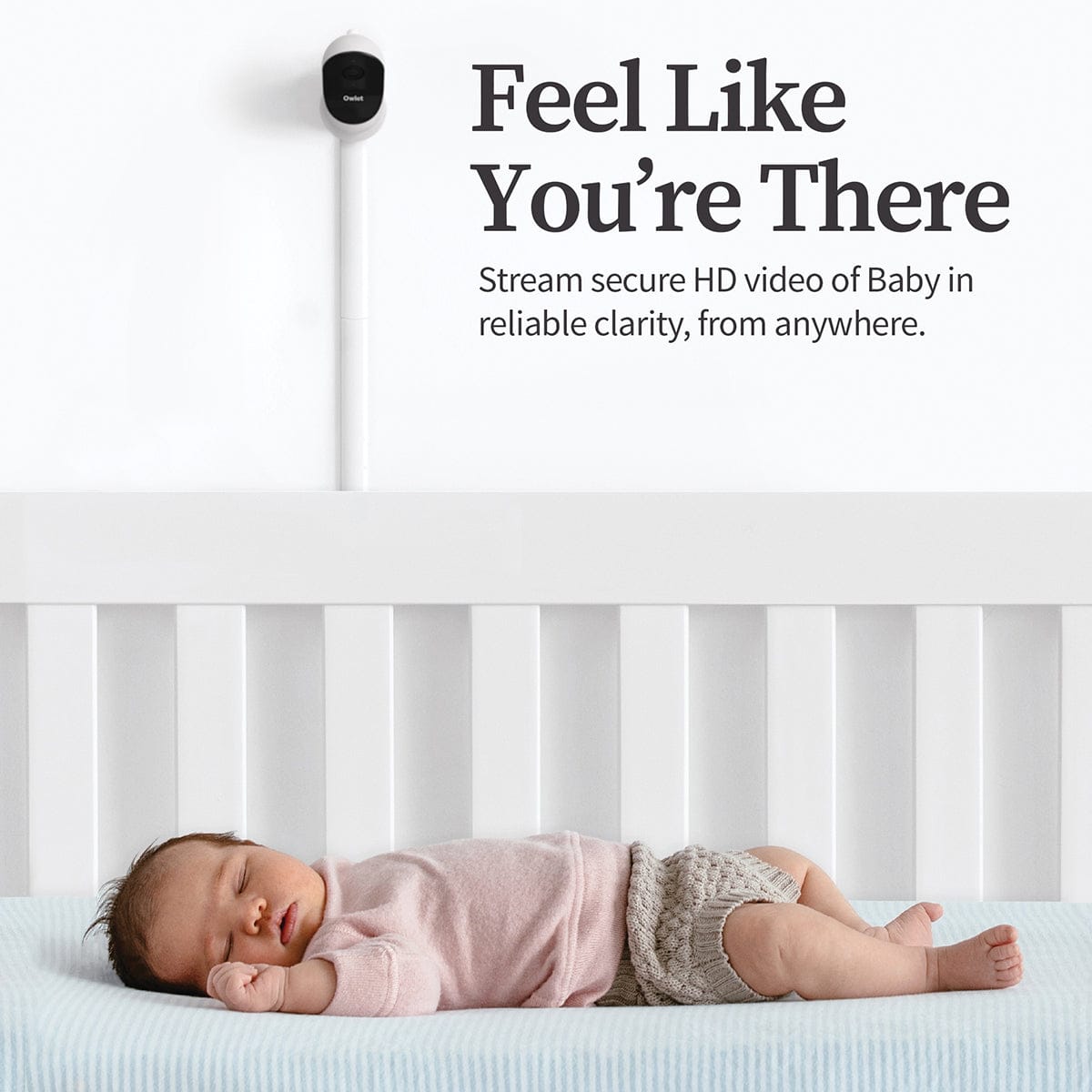 Owlet Cam 2 Smart HD Video Baby Monitor - Bedtime Blue - BC04N67BBJ