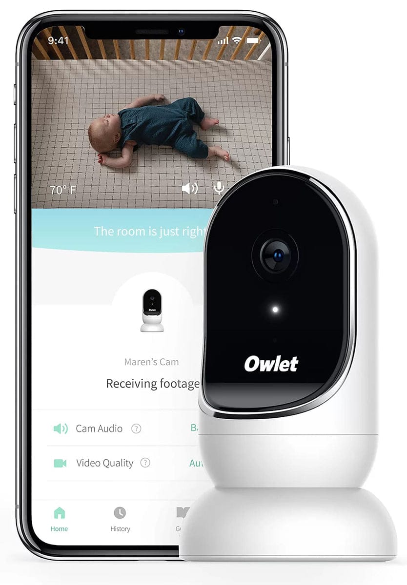 Owlet Cam Smart HD Video Baby Monitor - BC04NNBBYH